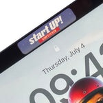 Lade das Bild in den Galerie-Viewer, SURFSTICKER Webcam Cover #countdownfrom the 3-pack #Rocket -  Camera Cover with text start up on night sky on an iPad 10.9 Gen 10 zoom 1 - Privacy Protection for Laptop, Tablet &amp; Smartphone

