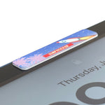 Lade das Bild in den Galerie-Viewer, SURFSTICKER Webcam Cover #exploremore from the 3-pack #Rocket -  Camera Cover with rocket design on night sky on an iPad 10.9 Gen 10 zoom 2 - Privacy Protection for Laptop, Tablet &amp; Smartphone
