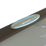 Lade das Bild in den Galerie-Viewer, SURFSTICKER Webcam Cover #makai from the 3-pack #vintage -  Camera Cover  blue Surfboard with two yellow and brown stripes on iPad 10.9 Gen 10 zoom 2 - Privacy Protection for Laptop, Tablet &amp; Smartphone
